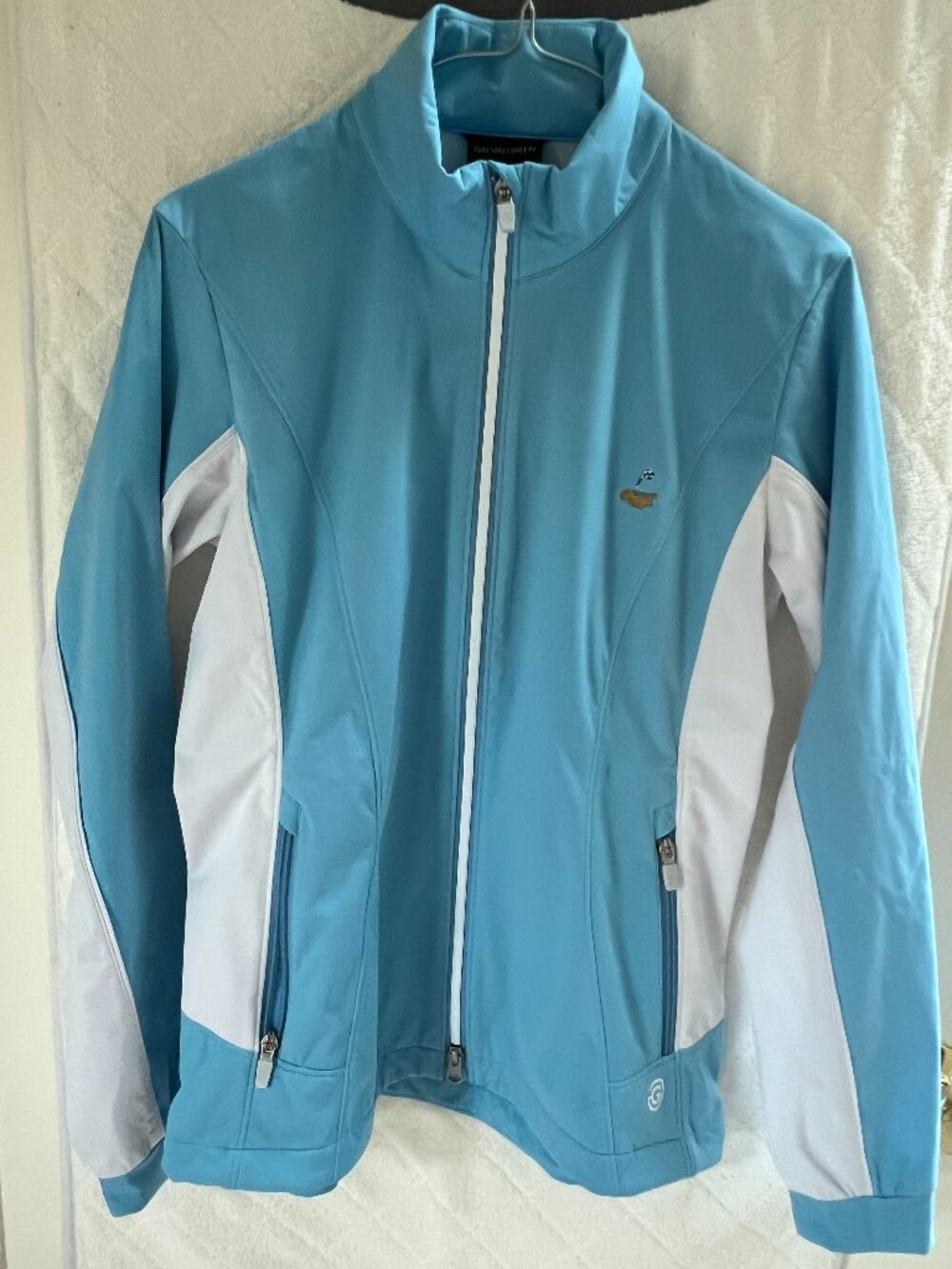 Galvin Green Golf Jacket - Interface-1 Windproof - Blue/White